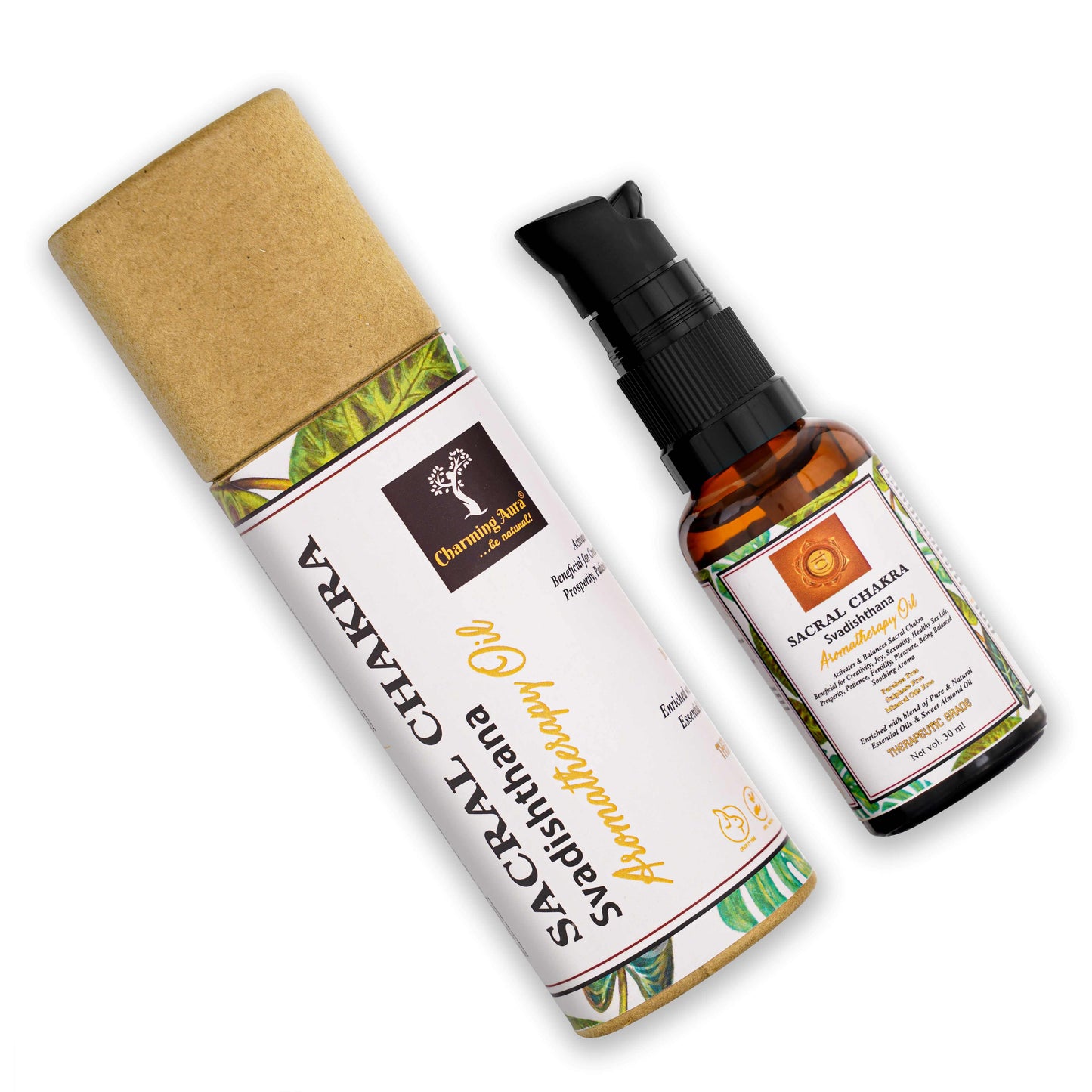 Sacral Chakra Balancing Oil- Activates & Balances Sacral Chakra