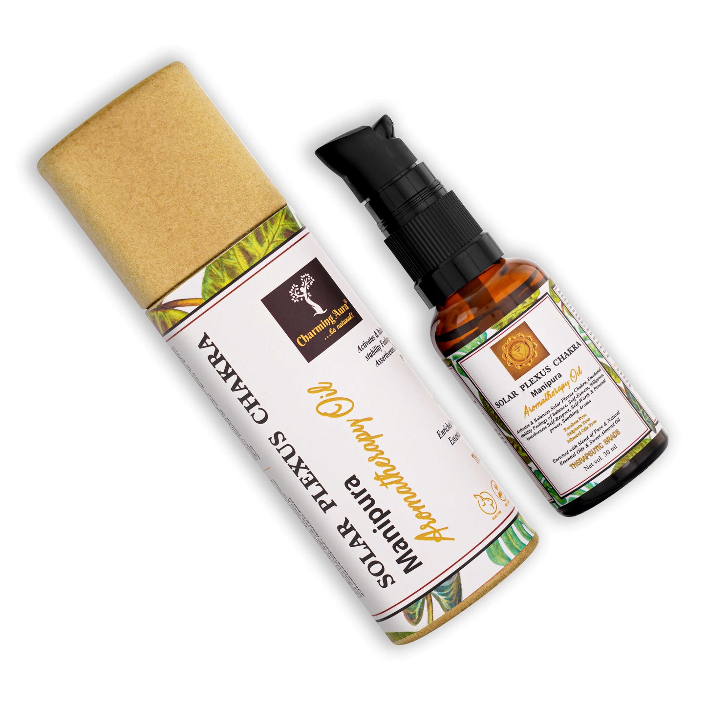 Solar Plexus Chakra Balancing Oil - Activates & Balances Solar Plexus Chakra