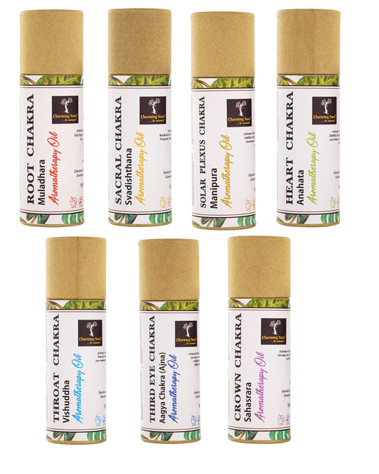 Combo of 7 Chakra Balancing Oil