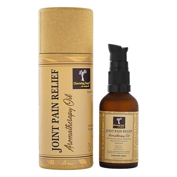 Aromatherapieöl zur Linderung von Gelenkschmerzen (जोड़ों के दर्द का तेल) – Heilt wunde und steife Gelenke, reduziert Gelenkschmerzen, kühlt, spendet Feuchtigkeit – 50 ml