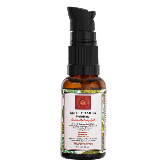 Root Chakra Oil - Activates & Balances Root Chakra, Feel Grounded, stable & Secure