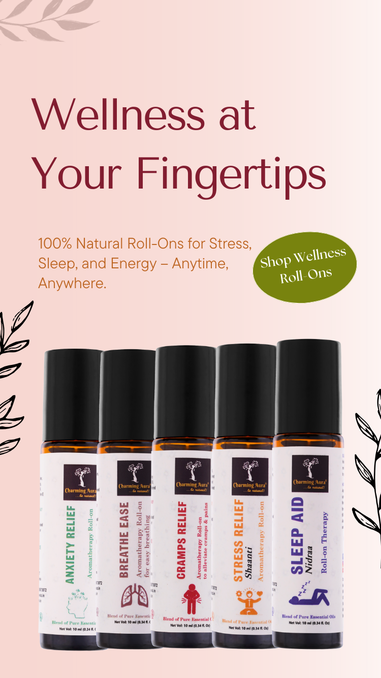 Pure Essential Oils Blend Roll-ons for your Wellness & Personal Care