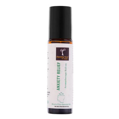 Anxiety Relief Essential Oils Blend | Roll-on | Relieving Anxiety and Promoting Relaxation | Sound Sleep | Crafted by Professional Aromatherapists