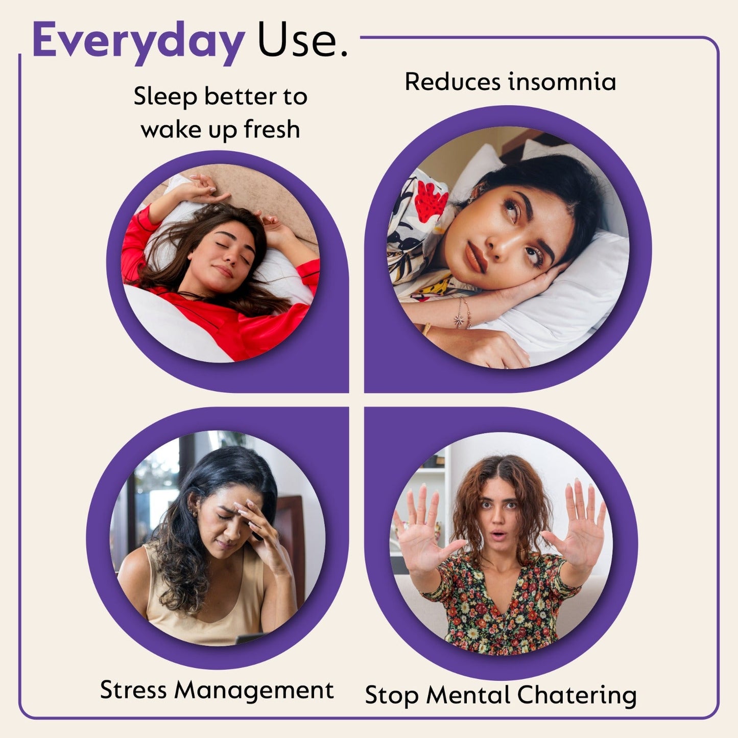 Deep Sleep Aid Roll-on | Insomnia Relief, Stress Relief, Relaxing | Blend of 100% pure and natural essential oils | Easy To Use Roll On