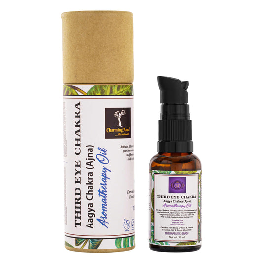 Third Eye Chakra Balancing Oil - Activates & Balances Third Eye Chakra