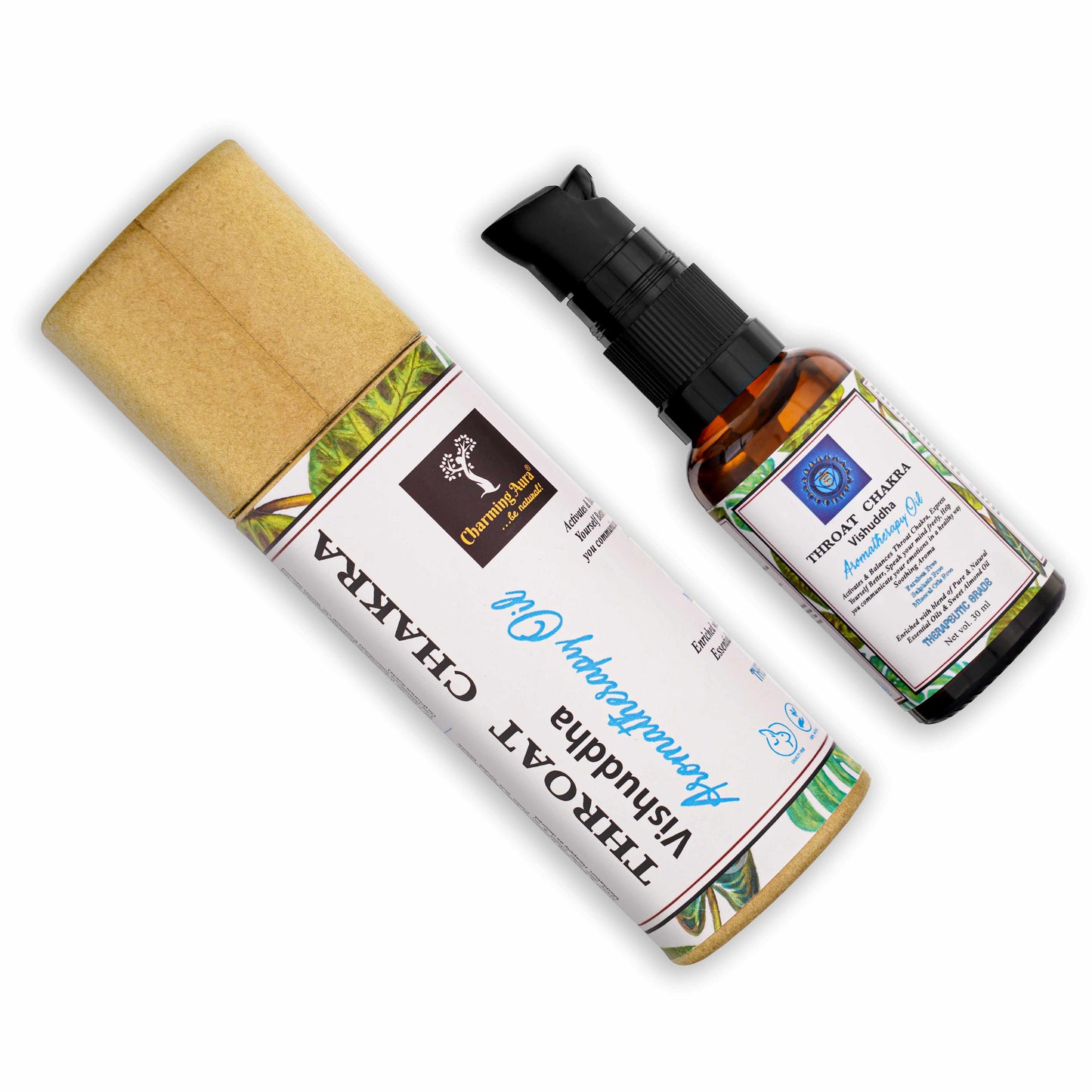 Throat Chakra Balancing Oil - Activates & Balances Throat Chakra