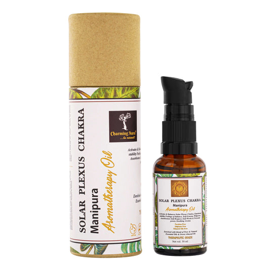 Solar Plexus Chakra Balancing Oil - Activates & Balances Solar Plexus Chakra