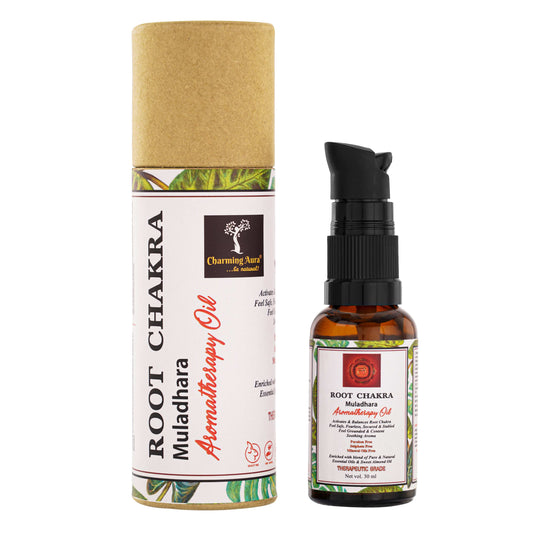 Root Chakra Oil - Activates & Balances Root Chakra, Feel Grounded, stable & Secure