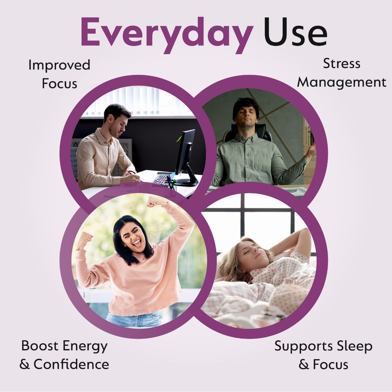 Anxiety Relief Essential Oils Blend | Roll-on | Relieving Anxiety and Promoting Relaxation | Sound Sleep | Crafted by Professional Aromatherapists