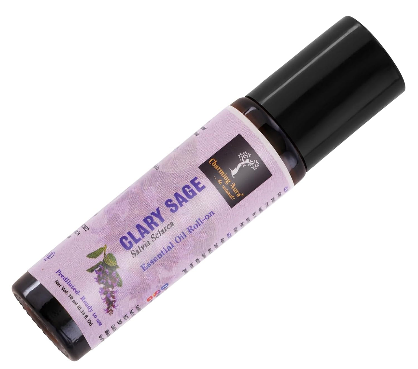 Ätherisches Muskatellersalbeiöl | Roll-on | für Hautpflege, Yoga, Meditation, Erfrischung, Reiki, Stressabbau | 10 ml | Vorverdünnt – gebrauchsfertig |
