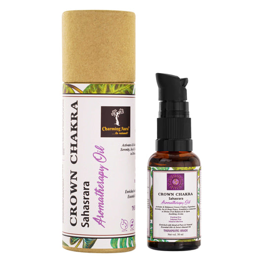 Crown Chakra Balancing Oil - Activates & Balances Crown Chakra