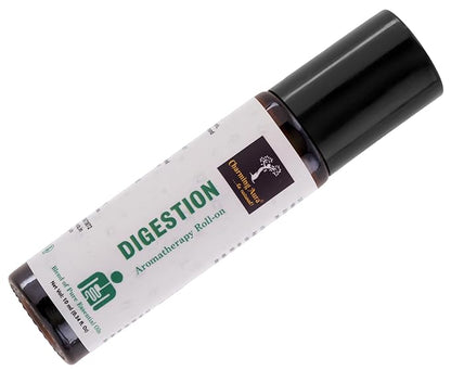 Ätherische Ölmischung für die Verdauung | Wirkt effektiv bei Verdauungsstörungen und Blähungen aufgrund von übermäßigem Essen und Magenbeschwerden | Ayurvedisch | Roll-on |