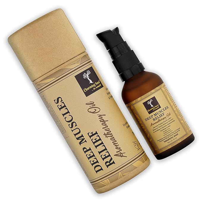 Aromatherapie-Öl zur Tiefenentspannung der Muskulatur – Lindert schmerzhafte Muskelschmerzen, entfernt Giftstoffe, reduziert Muskelkater und -schwellungen, spendet Feuchtigkeit, beruhigt das Aroma – 50 ml