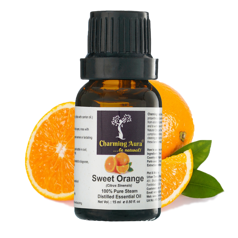Huile essentielle d'écorce d'orange douce