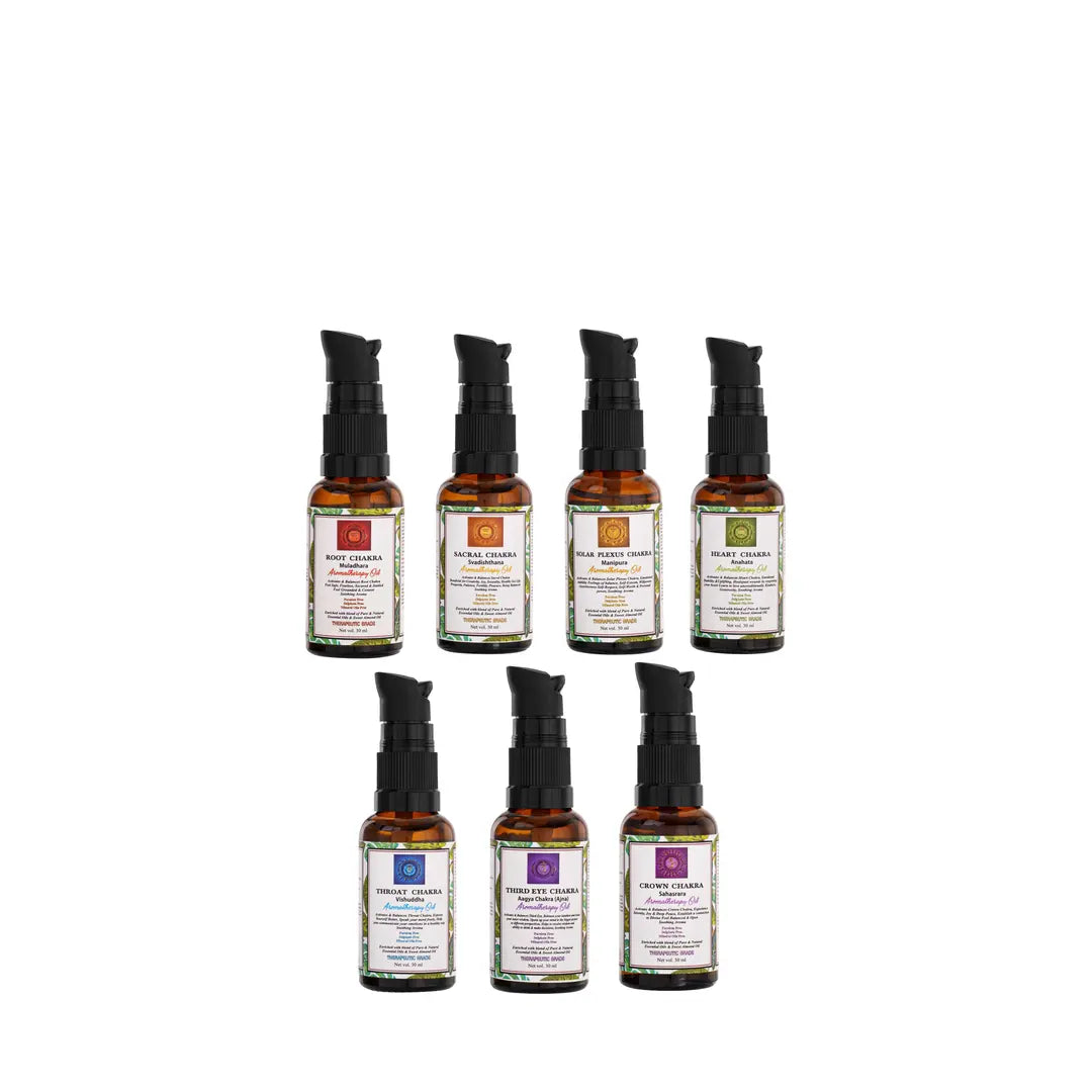 7 Chakren Öl-Ritual-Set