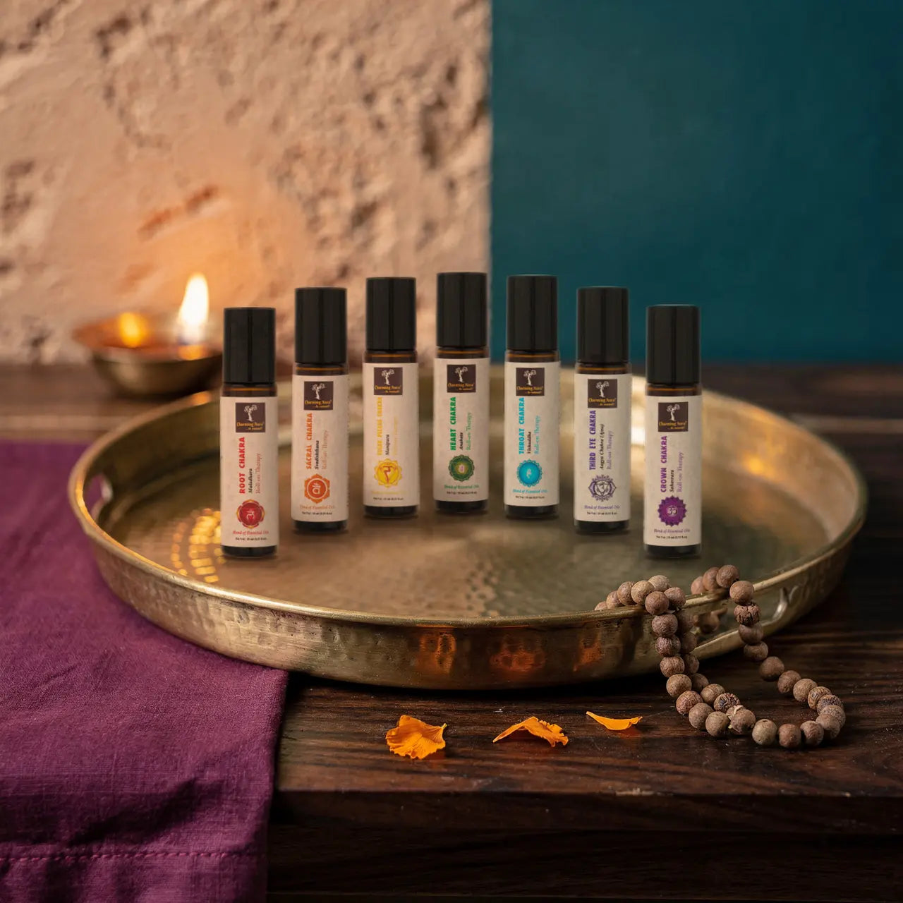 7 Chakren Roll‑on Ritual-Set