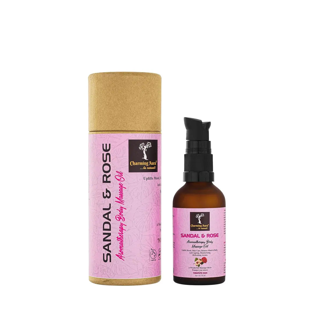 Sandelholz & Rose Massageöl